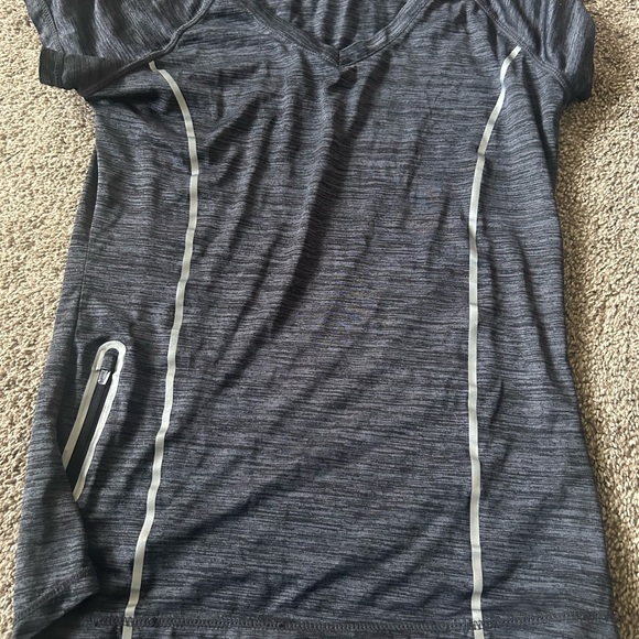 Reebok Tops - Gray Reebok  V-Neck Women's Top